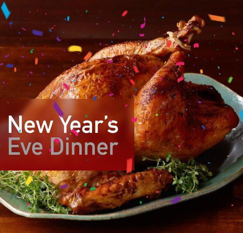 Unlimited fun with Christmas classics: Turkey and Champagne!