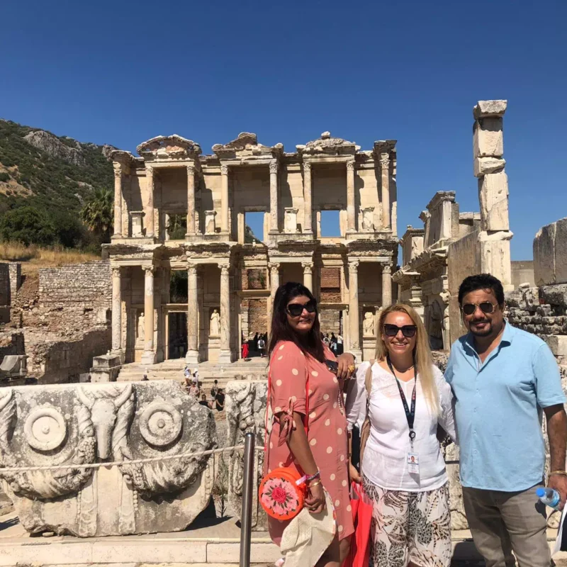 From Izmir Port: Full-Day Ephesus, Virgin Mary House, and Temple of Artemis Tour